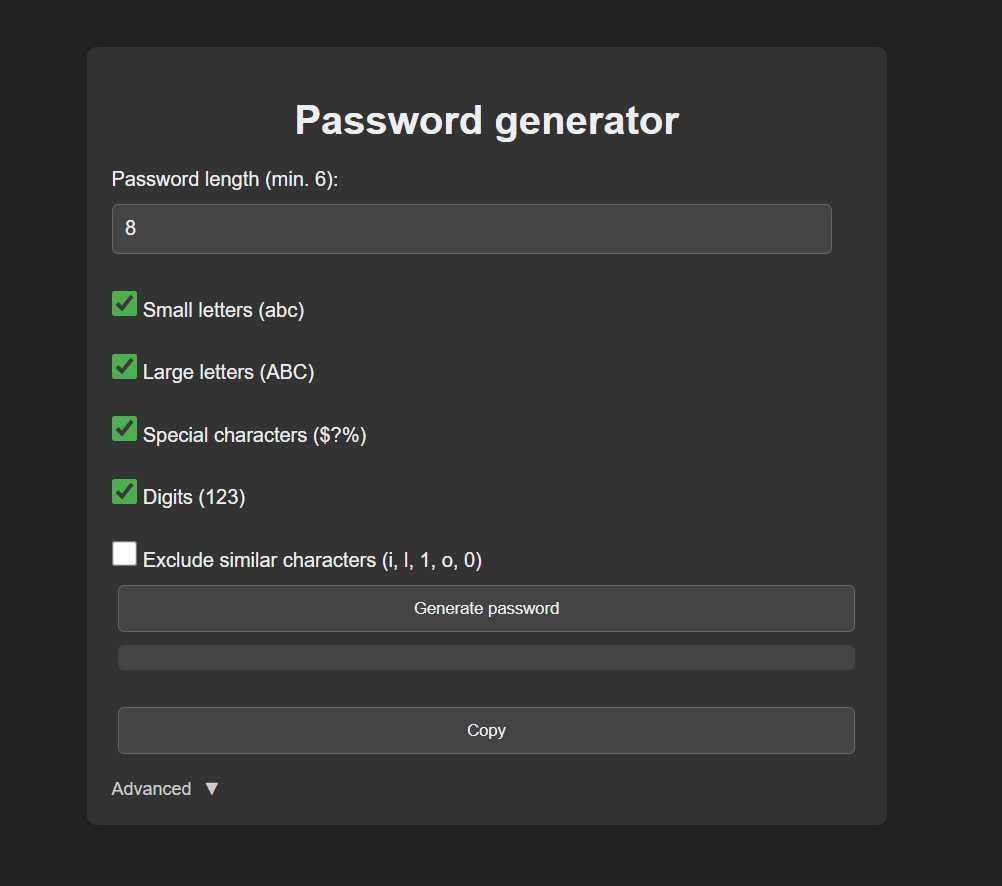 Password Generator