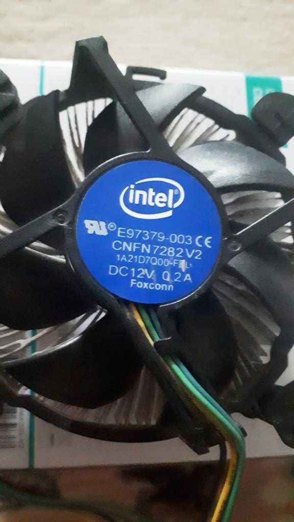 Кулеры охлаждения для процессоров Intel
