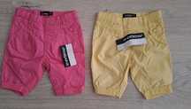 Nowe spodenki 2 szt, roz. 68