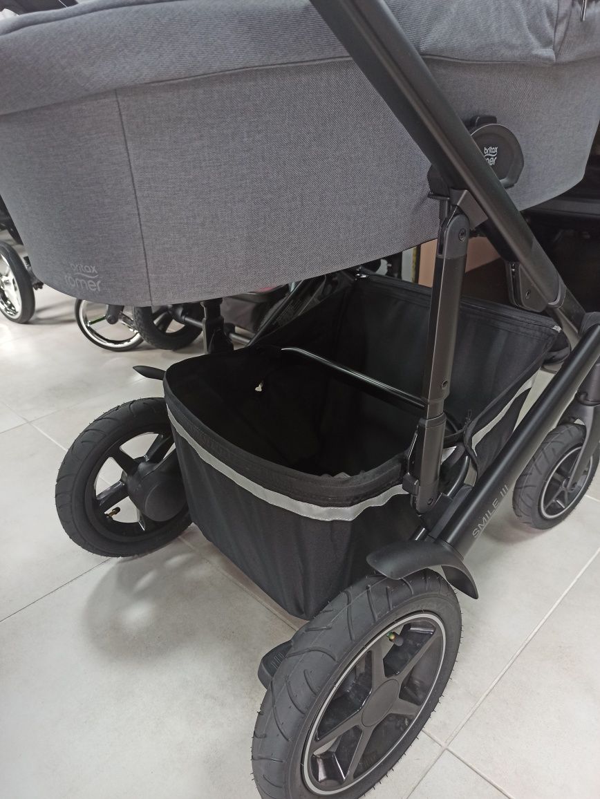 NOWY! Britax Romer Smile 3 świetny wózek z dużą amortyzacją! 2w1, 3w1