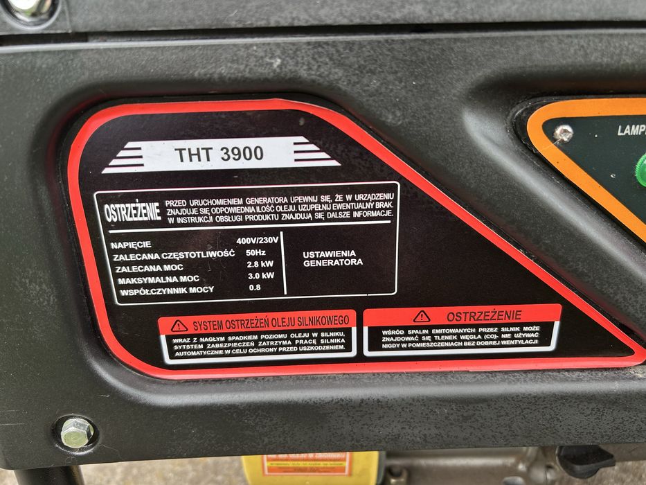 Agregat prądotwórczy Kruzer THT3900 trójfazowy