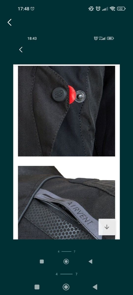 Rozmiar XS Kurtka kross jak nowa, OZONE, EDGE EVO BLACK