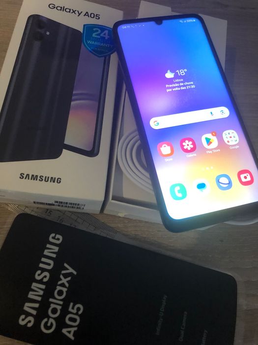 Vendo Samsung Galaxy A05 4g Ram 512GB em Memória Externa e mais 64GB