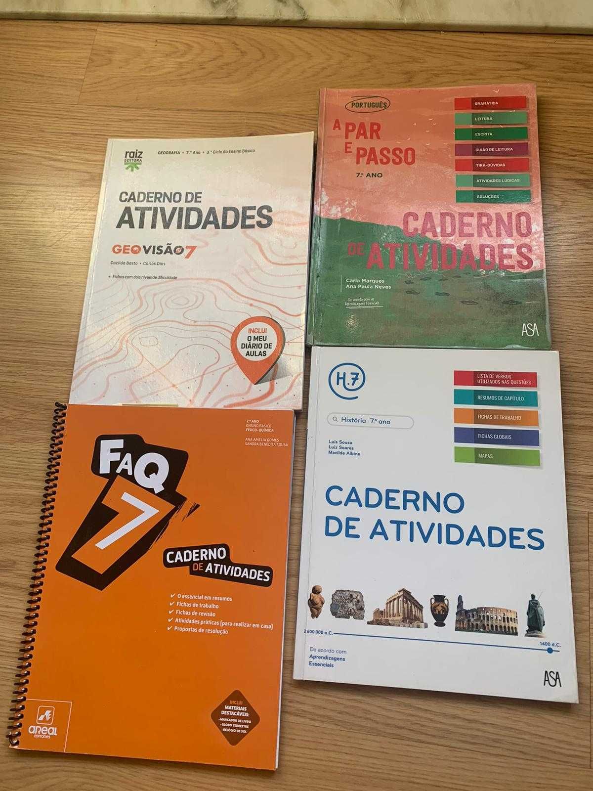 Livros escolares - Caderno de  atividade