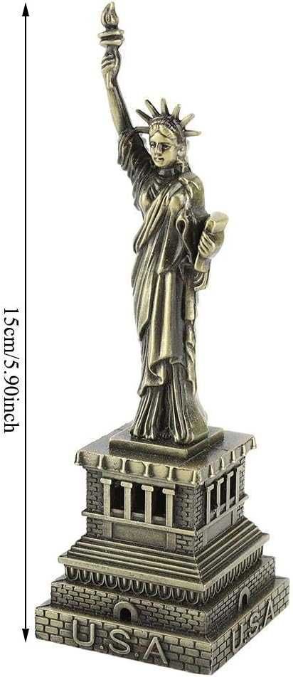Metalowa Statua Wolności, Nowy Jork 15cm USA