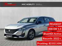Peugeot 308 1.5 BlueHDi Active, pierwszy właściciel, raport autoDNA