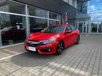 Honda Civic 1,5 iVTEC TURBO,182KM,AT,Elegance,Sal.Pol.,Serwis ASO,Pierw.Wł.,FV VAT