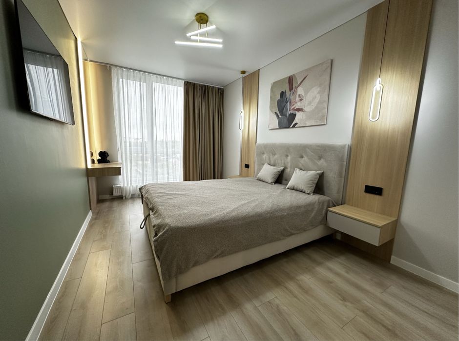 Оренда 2 кімнатна квартира +кухня-студія жк Park Residence,Липки Озеро