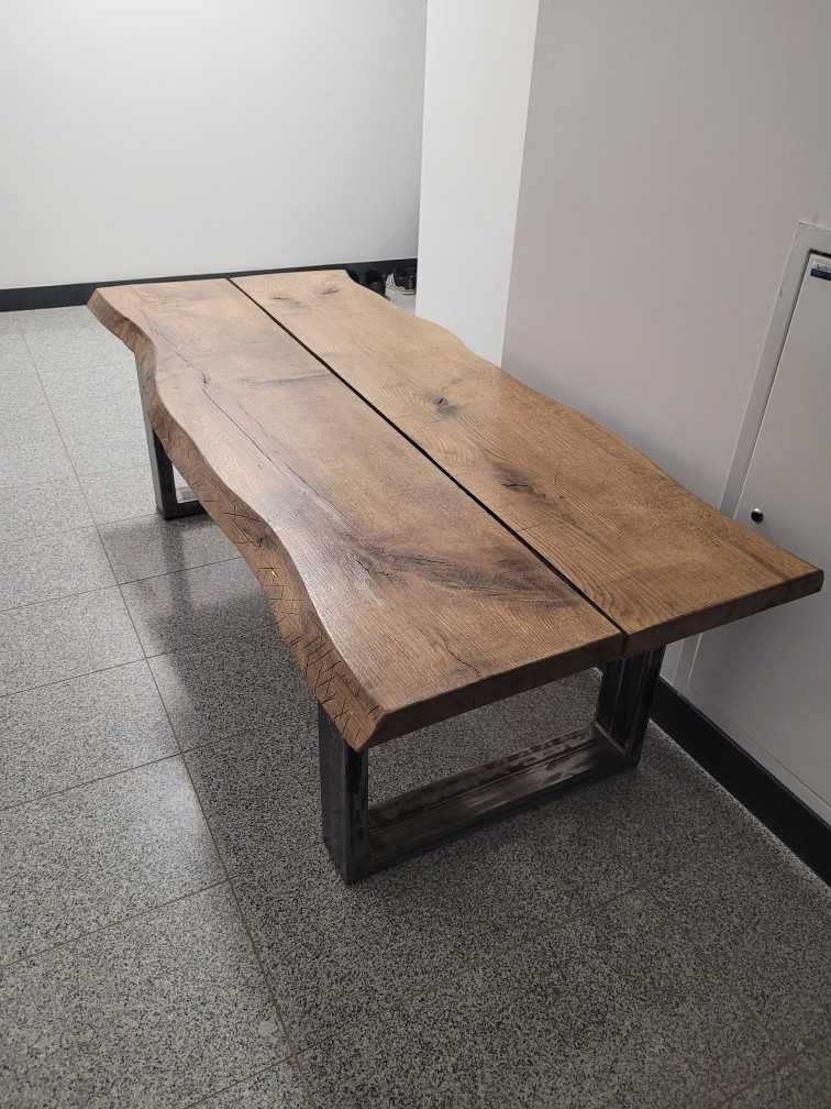 Stół/ława dębowy loft