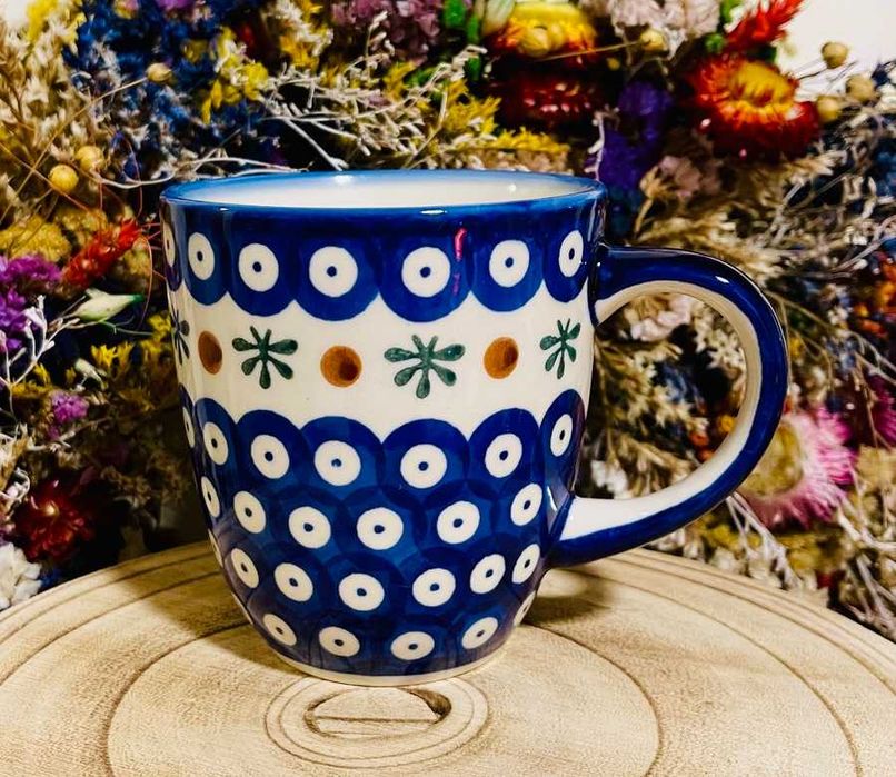 Ceramika Bolesławiec. Kubek 300 ml (2447)