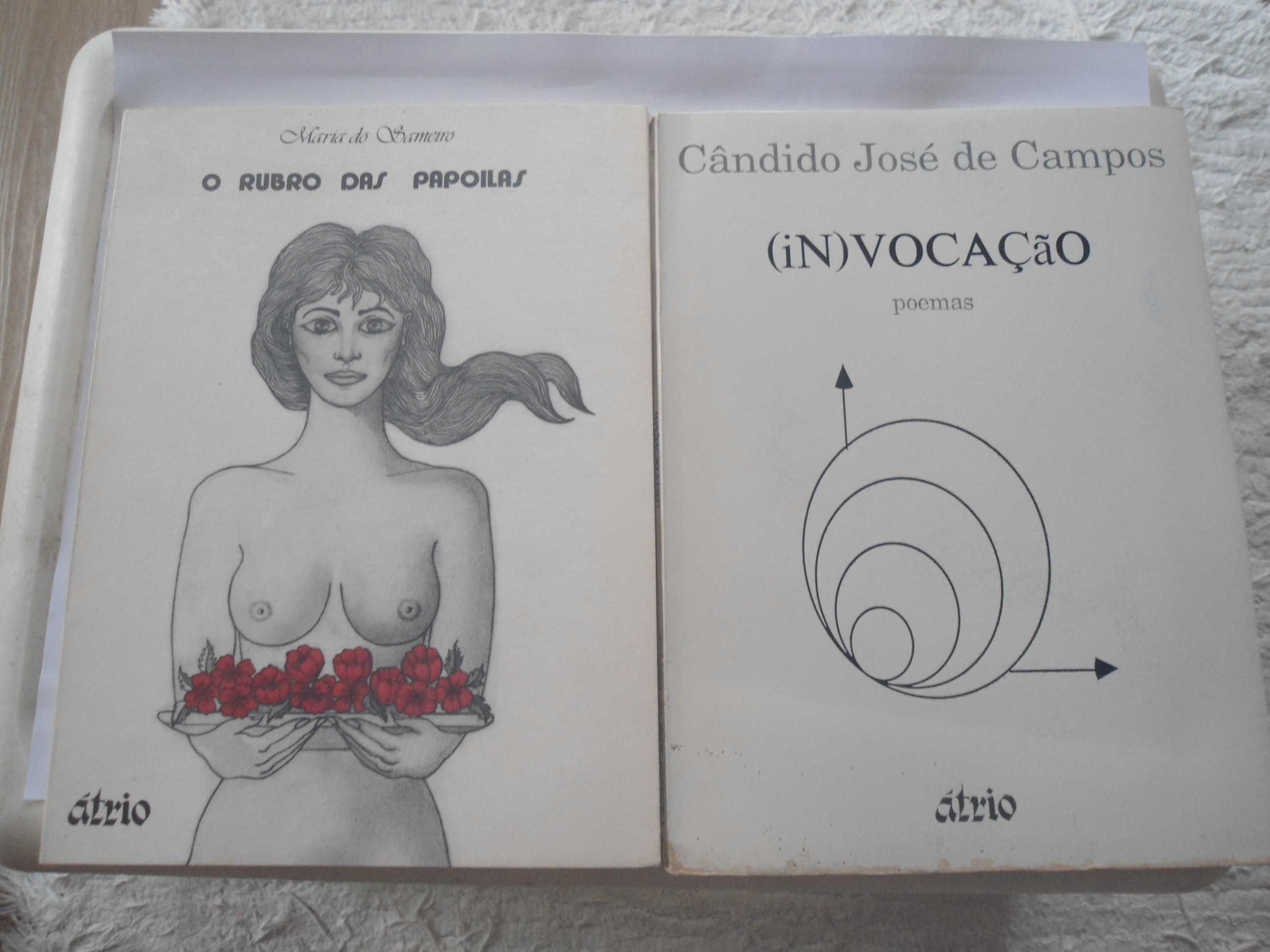14 livros de Poesia da coleção Harpa (Editora Átrio)