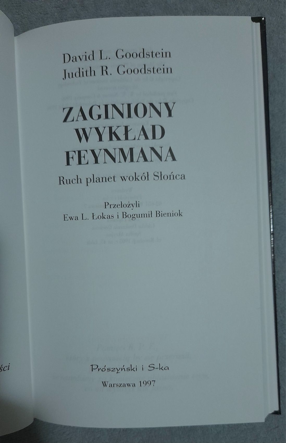 Zaginiony wykład Feynmana