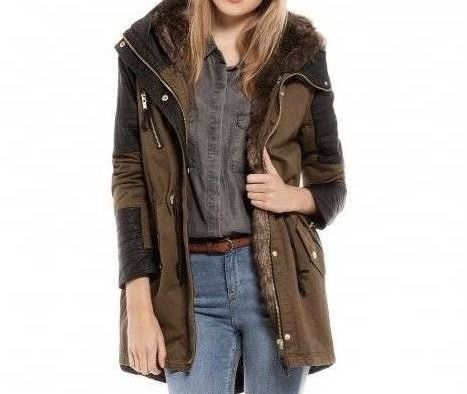 Parka Bershka Khaki Nowa z metkami S