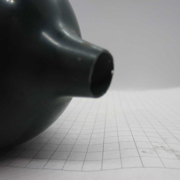 Ялинкова прикраса Куля з малюнком Гриби,1950-х СРСР