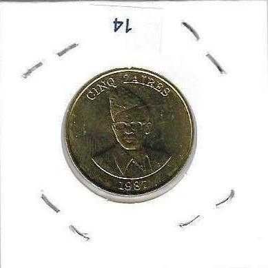 Zaire - - - - - Moedas
