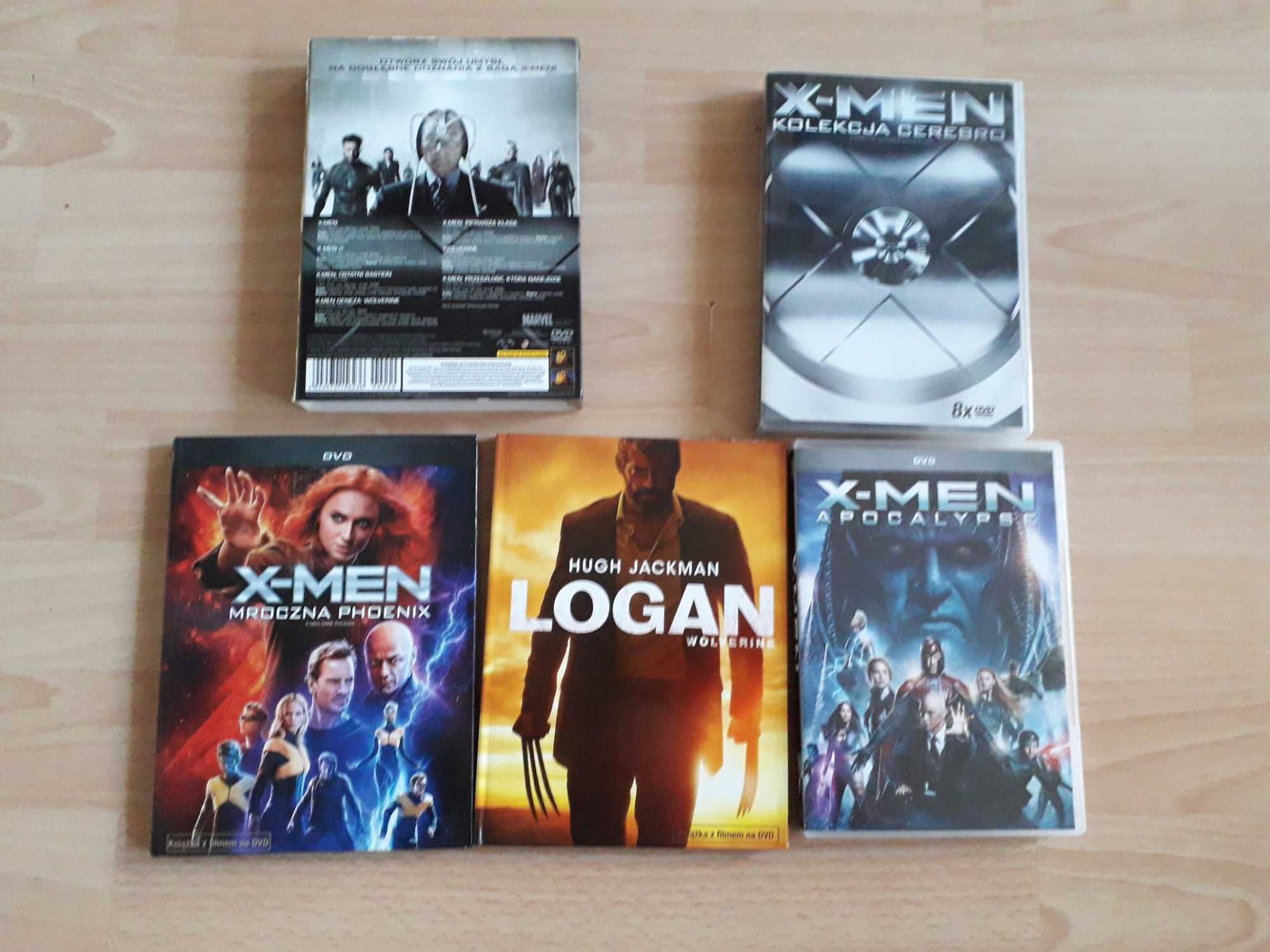 X-MEN dvd kolekcja komplet 10 części lektor pl