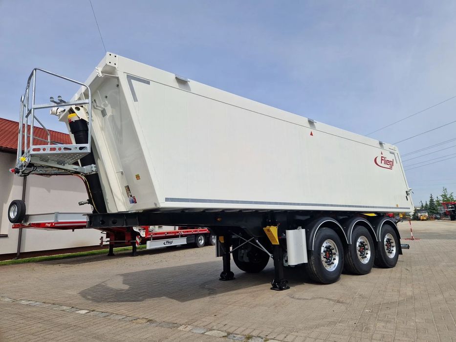 Fliegl wywrotka Alu 34m  naczepa z masą własną 4 980kg, felgi aluminiowe lub stalowe