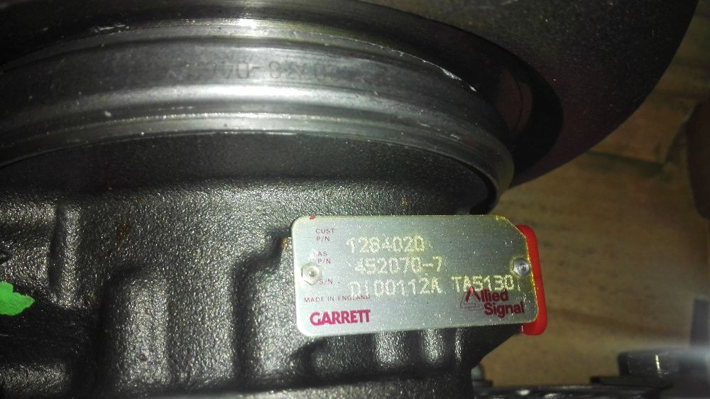 Turbo TA5130..452070..7 DAF e Renault marca Garret