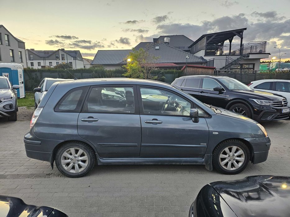 Suzuki Liana 2005r/1.4 DIESEL/90KM/opłaty aktualne/klimatyzacja/HAK