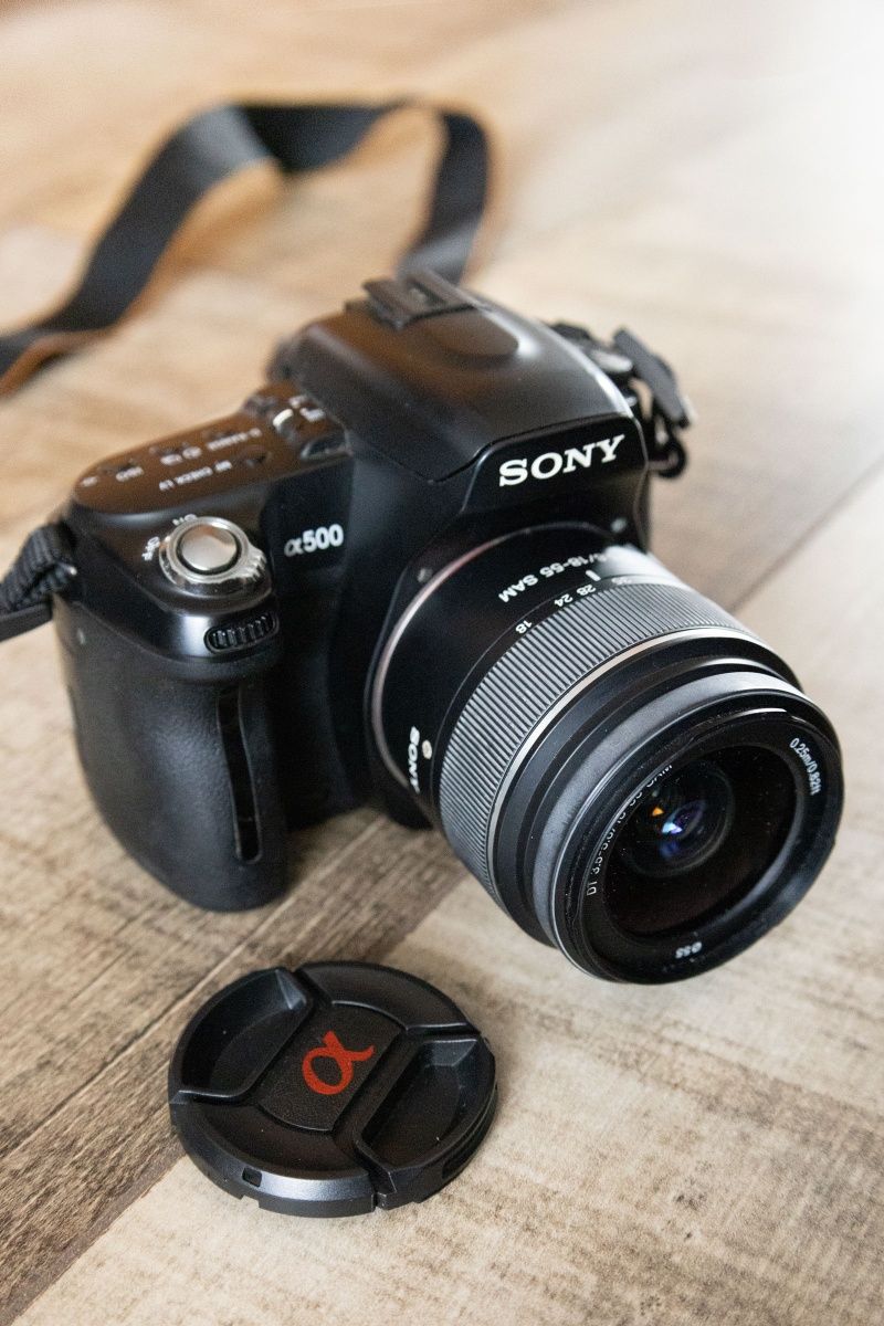 Aparat fotograficzny SONY DSLR-A500