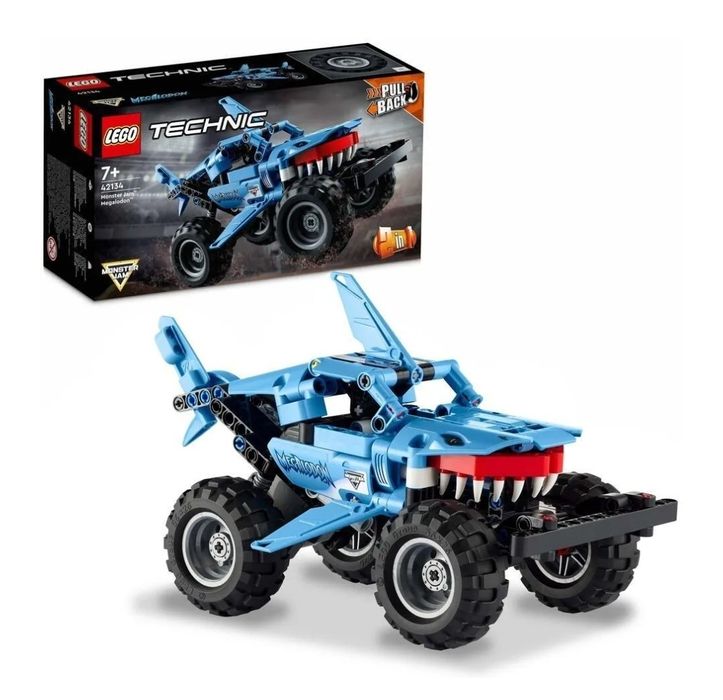 LEGO Technic 42134 MONSTER MEGALODON rekin ryba