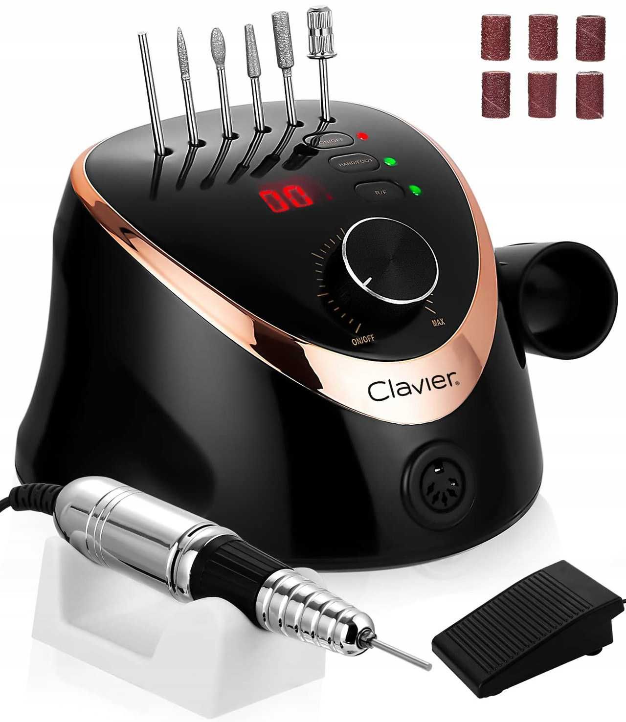 Frezarka Manicure Pedicure Hybrydy Żele Mocna 65W