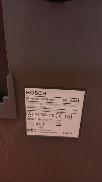 Aspirador Bosch bagless