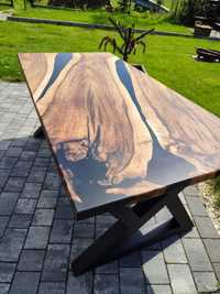 Stół ława żywica drewno lite
