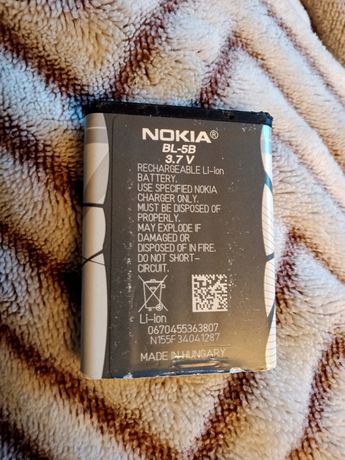 Bateria do telefonu Nokia, BL-5B