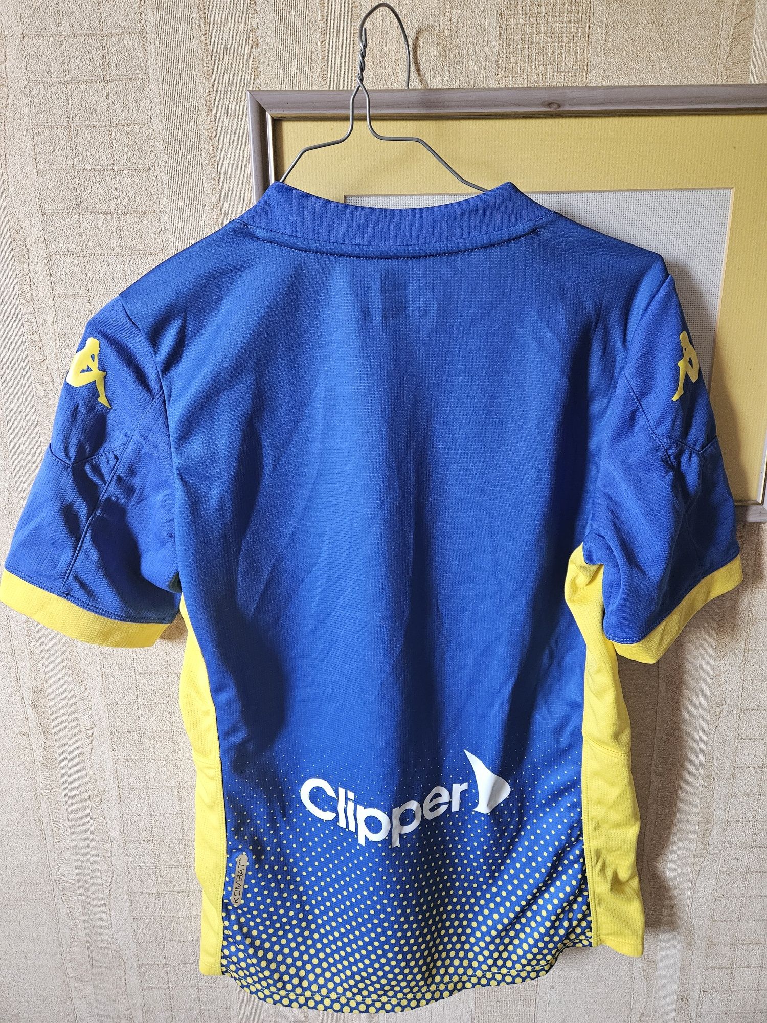 Футбольная футболка 2019-2020 Leeds United Kappa Home Goalkeeper Shirt