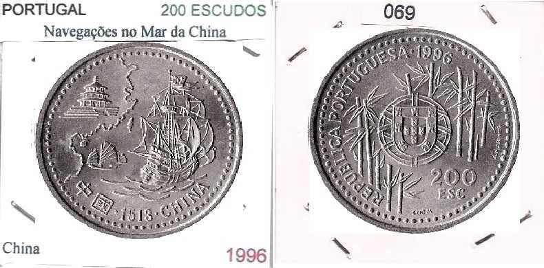China - - - 200$00 - 1996 - - - - - Moeda