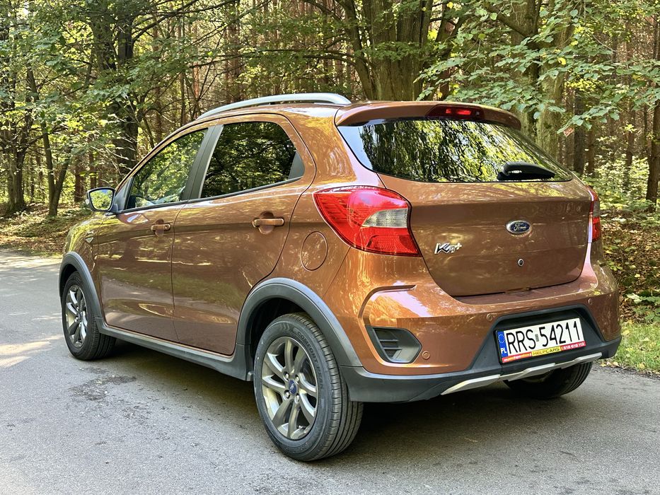 Ford KA+ Plus Active 1.2 2018/19 nowe opony 2x klucz super stan