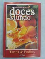 Livro de receitas "Os melhores doces do Mundo - Tartes & Pudins"