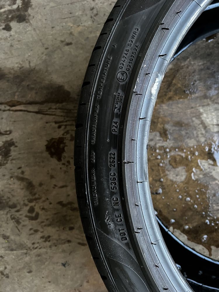 Dwie Opony Pirelli p zero 295/35/21 2022r.