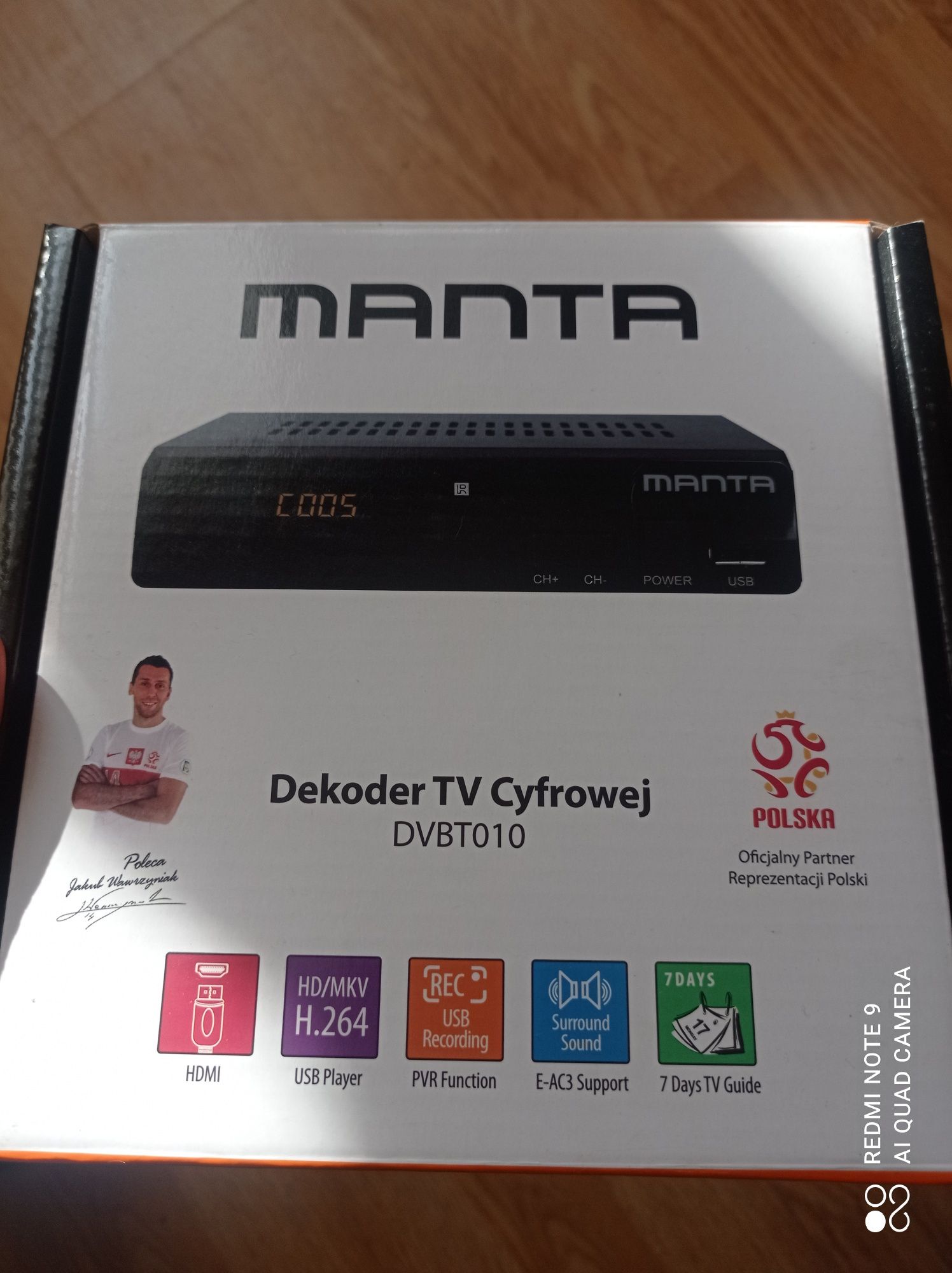 Sprzedam dekoder DVB-T Manta