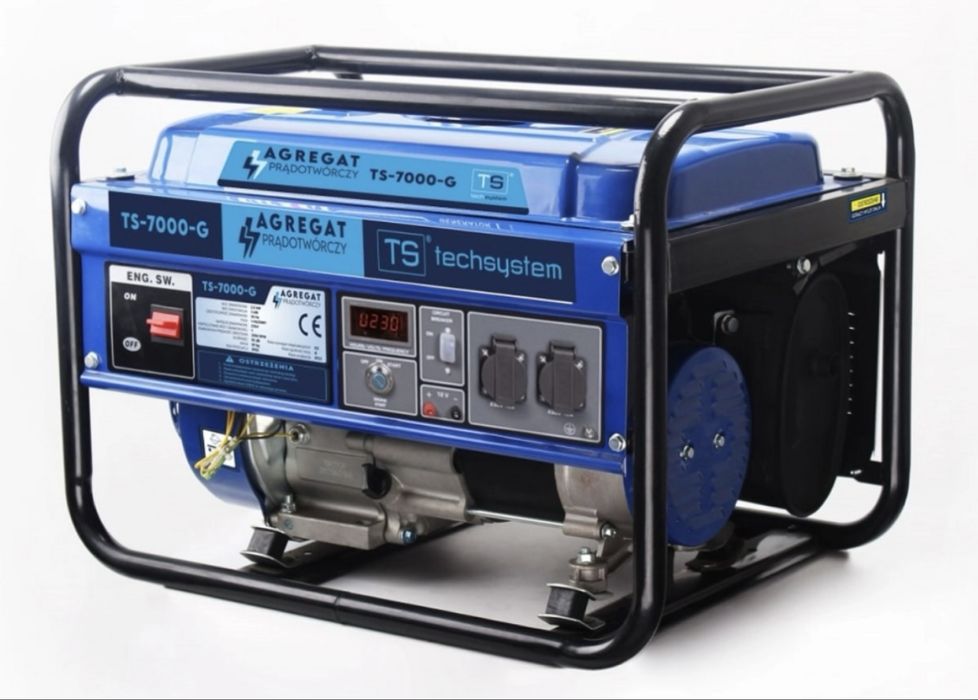 Agregat prądotwórczy benzyna-gaz LPG AVR
