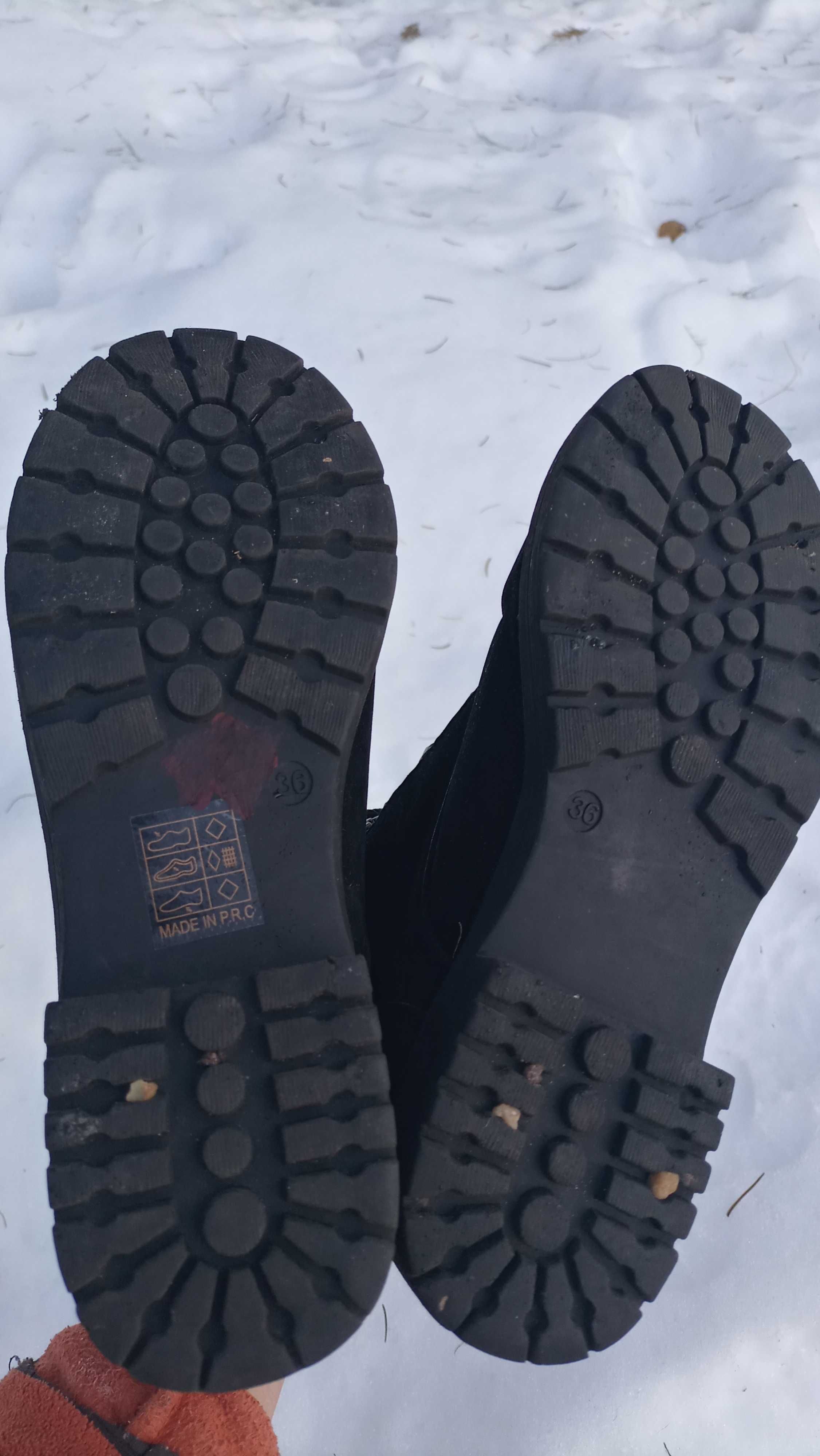 Buty zimowe dziewczęce 36