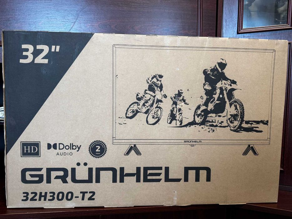 Телевізор НОВИЙ Grunhelm 32