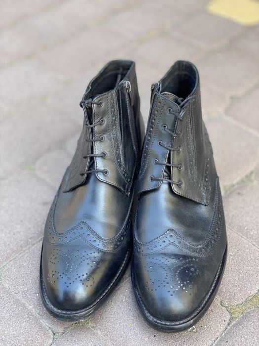 Чоловічі шкіряні черевики