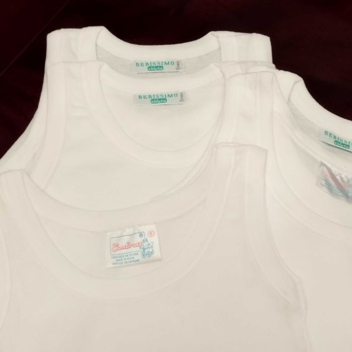 Bodies sem manga macios para bebé. Para desocupar!