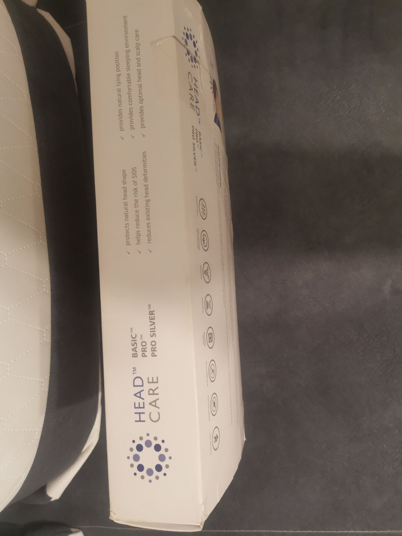 Poduszka dla niemowląt HEAD CARE BASIC PLAGIOCEFALIA I płaska główka