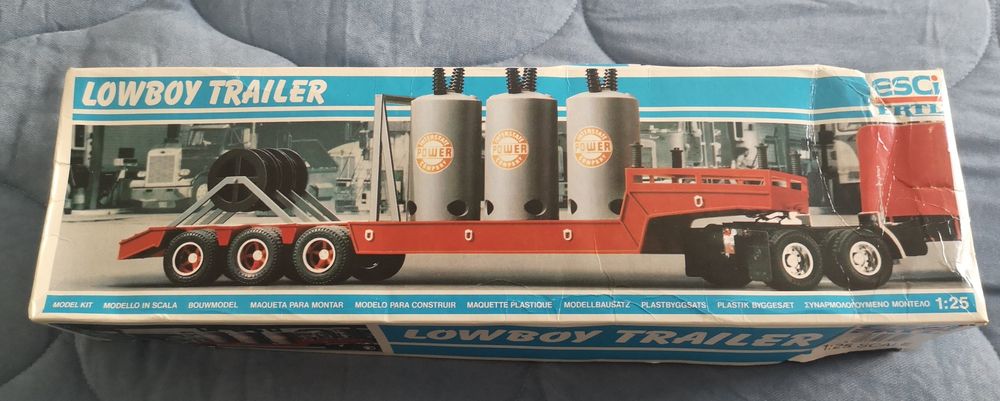 Kit Plástico Lowboy Trailer 1:25 - ESCI/ERTL (Raro!)