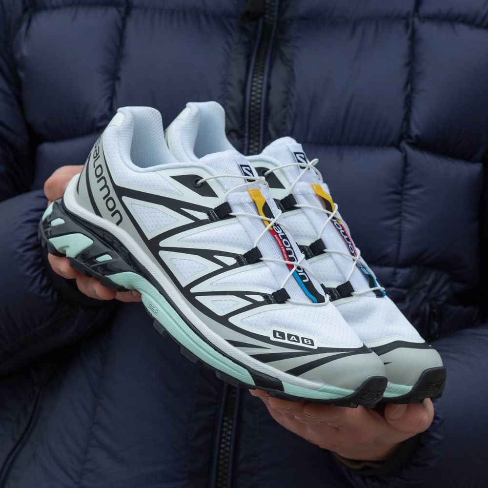 Salomon Xt-6 Adv White Black Blue,саломони,саломони хт6,xt6.