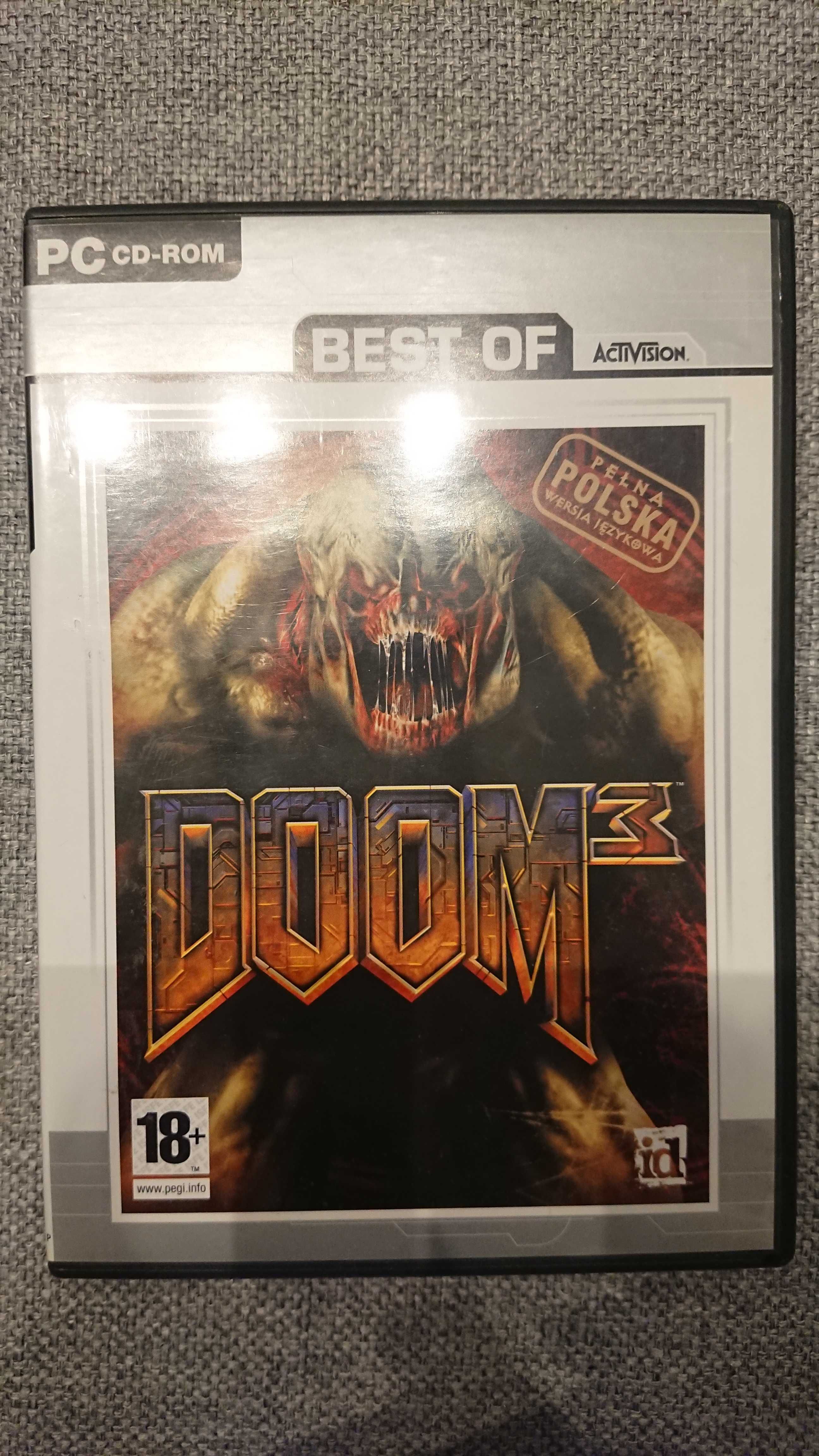 Gra Doom 3 - PC CD-ROM - stan bdb