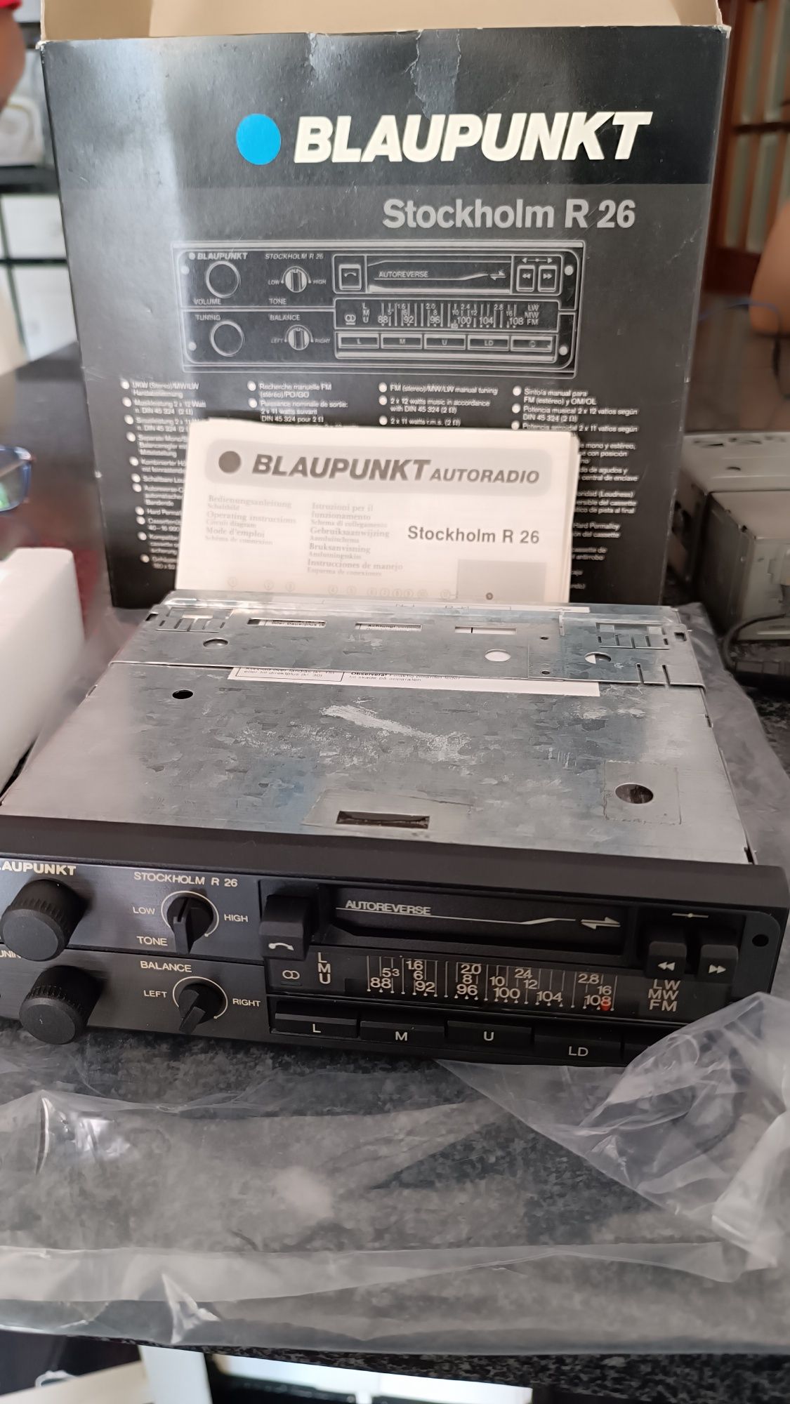 rádio BLAUPUNKT Stockholm R 26