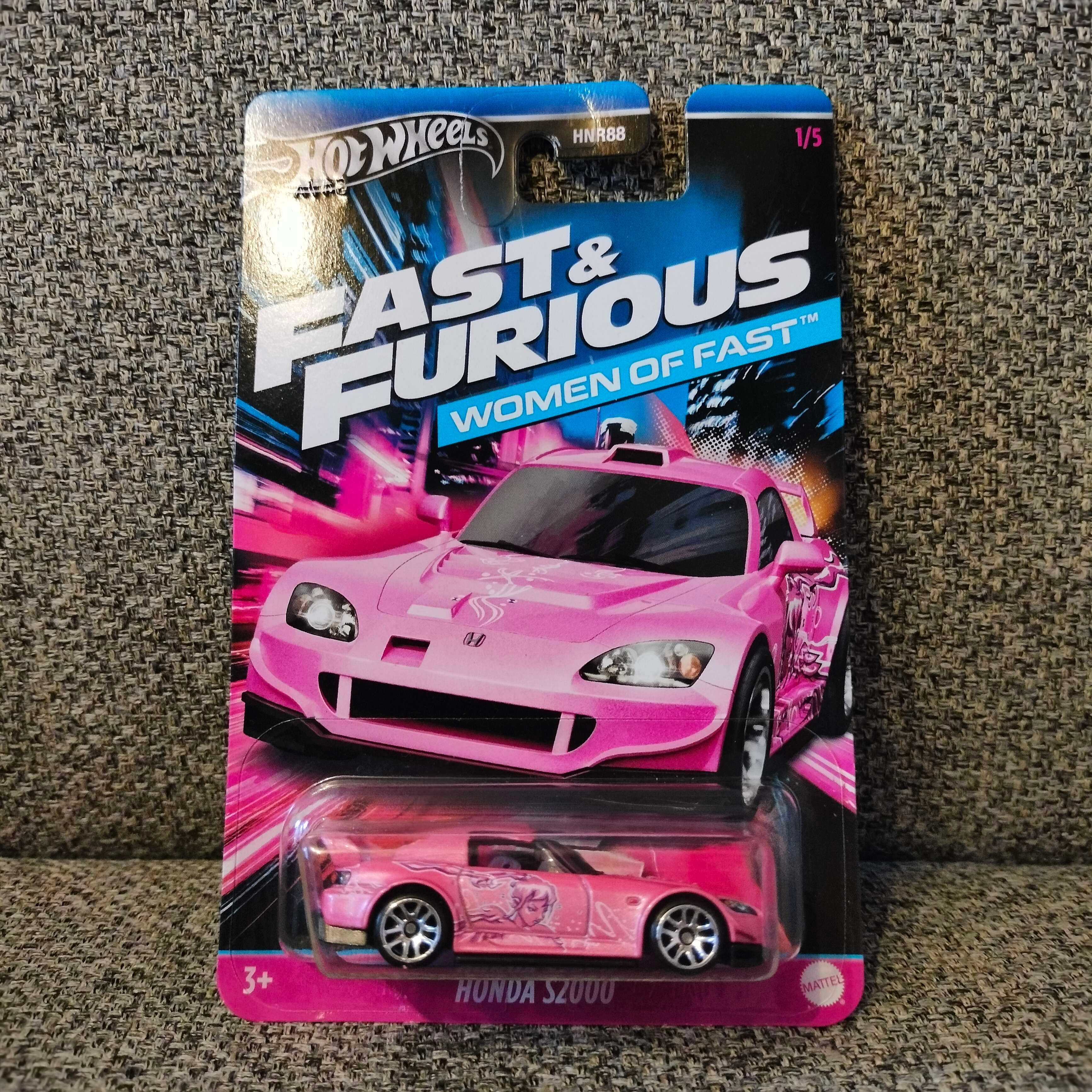 Hot Wheels Honda S2000 Fast and Furious Women of Fast