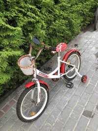 Дитячий велосипед profi Ukraine з додатковими колесами