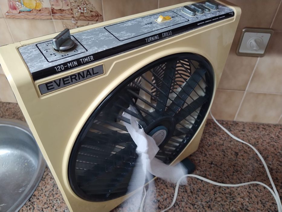 Ventilador ventoinha ar frio casa quarto apartamento vivenda carro.