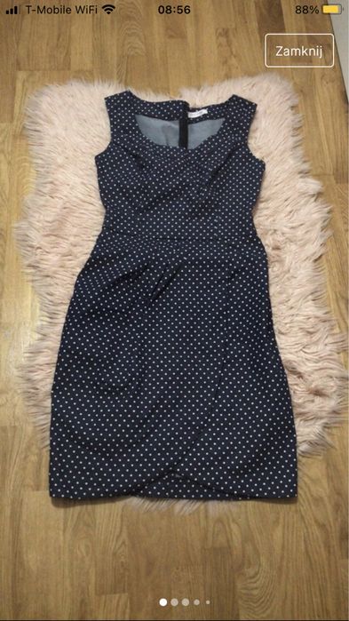 Sukienka w groszki Orsay 34 XS