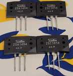 Tranzystory TOSHIBA 2SA1943/2SC5200 i inne elementy elektroniczne
